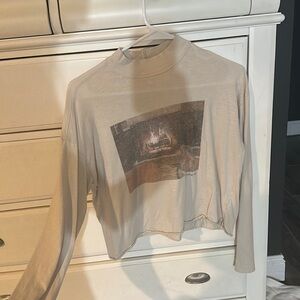 Aerie extra small cropped long sleeve shirt.